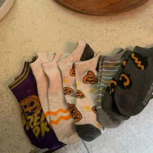 5 Pack of Kids Halloween Socks